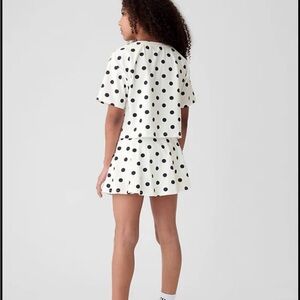 GAP Kids Black and White Polka Dot Outfit